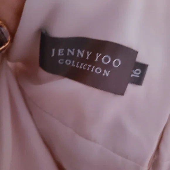 Jenny Yoo Collection Vivienne Wisteria Bridesmaid Blush Pink Sleeveless Dress